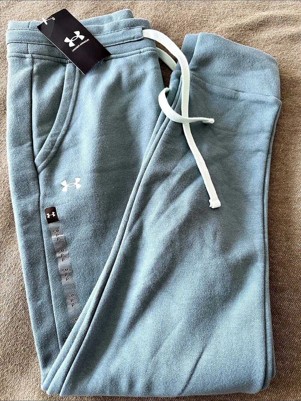 Under Armour Women’s Fleece Joggers Turquoise S NWT
